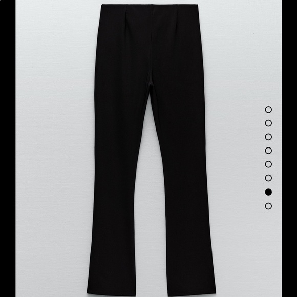 ZARA SLIT LEGGINGS - Picture 5 of 6